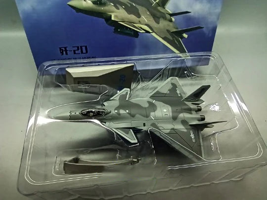 Chengdu J-20 | Escala 1:100 (~20,7cm) | Em Liga Metálica | China | Caça Furtivo