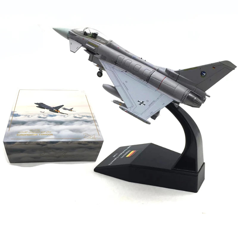 Eurofighter Typhoon (EF-2000) | Escala 1:100 | En Aleación Metálica | Europa | Para Exhibición Estática