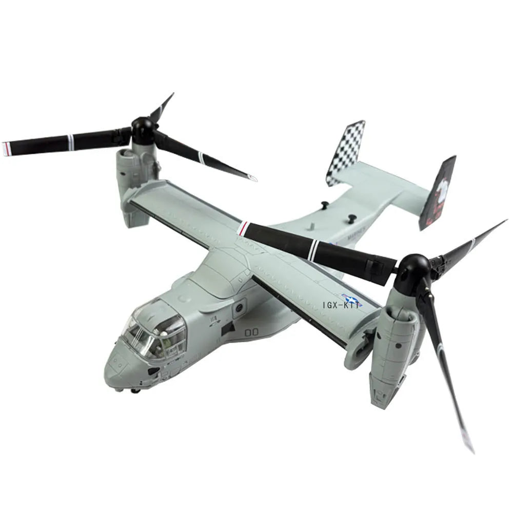 Boeing Bell V-22 Osprey | Escala 1:72 (~24,5 cm) | Aleación Metálica | EE. UU. | Ala Giratoria, Helicóptero de Transporte Anfibio