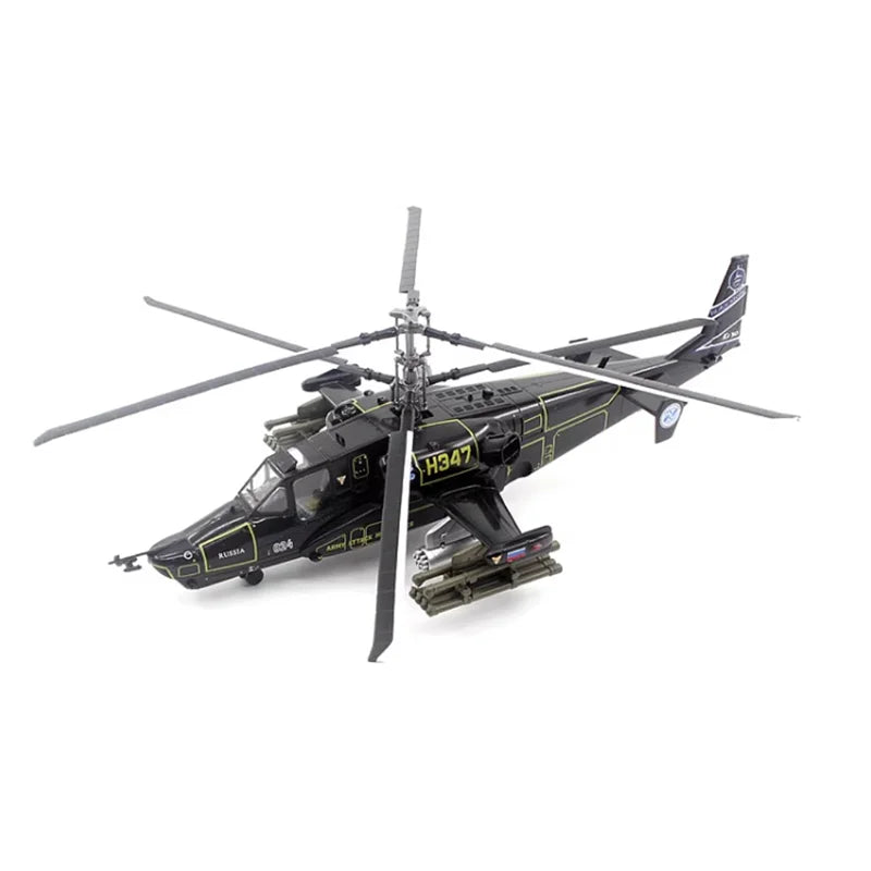 Ka-50 Hokum | Escala 1:72 (~21,0 cm) | Plástico | Rusia | Helicóptero de Ataque, Modelo Finalizado para Colección