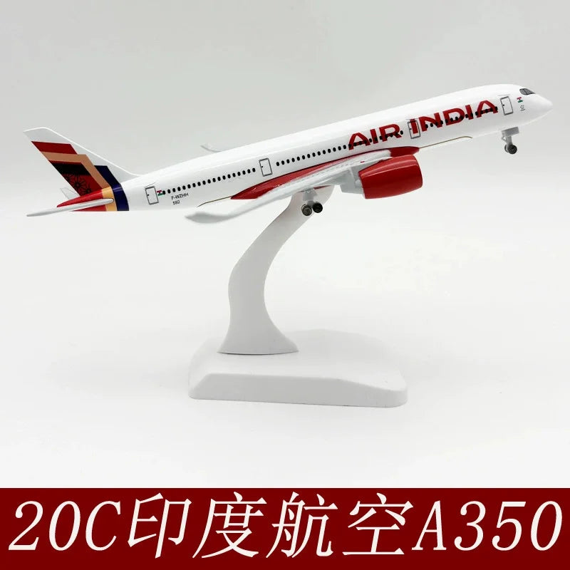 Boeing 787 / Airbus A350 / Airbus A330 | Escala 1:400 (~20,0 cm) | De aleación metálica | EE. UU. / Europa | Aeronave comercial, modelo de colección