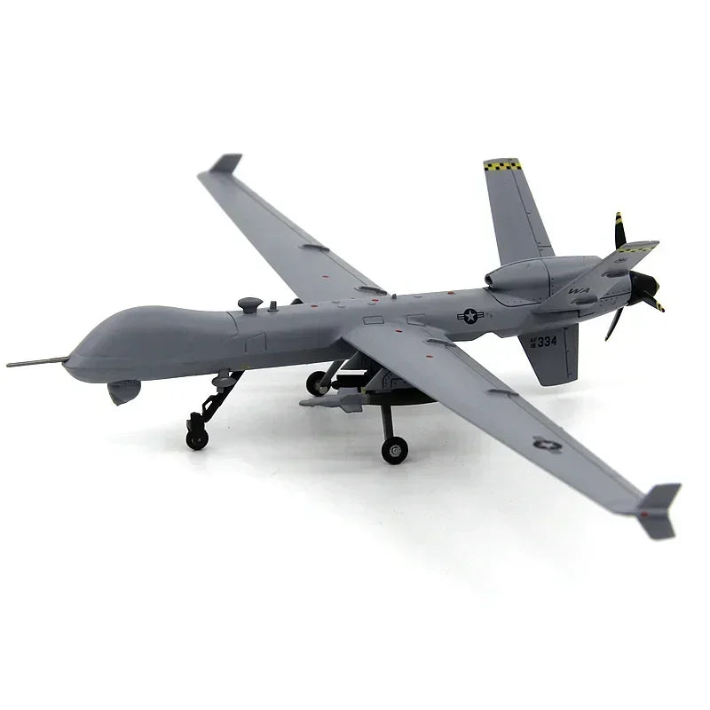 MQ-9 Reaper | Escala 1:72 (~21,5 cm) | En Aleación Metálica | EE. UU. | Aeronave de Reconocimiento para Exhibición