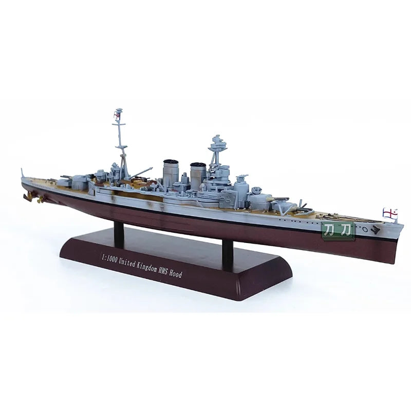 HMS Hood | Escala 1:1000 (~27,0 cm) | Aleación Metálica | Reino Unido | Para Colección y Exhibición