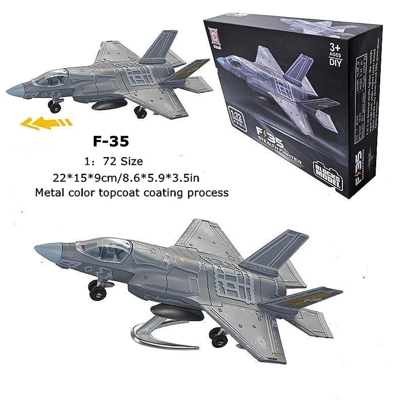 F-14 Tomcat | Escala 1:72 (27cm x 27cm) | Alas Móviles | Versión Estándar en Plástico