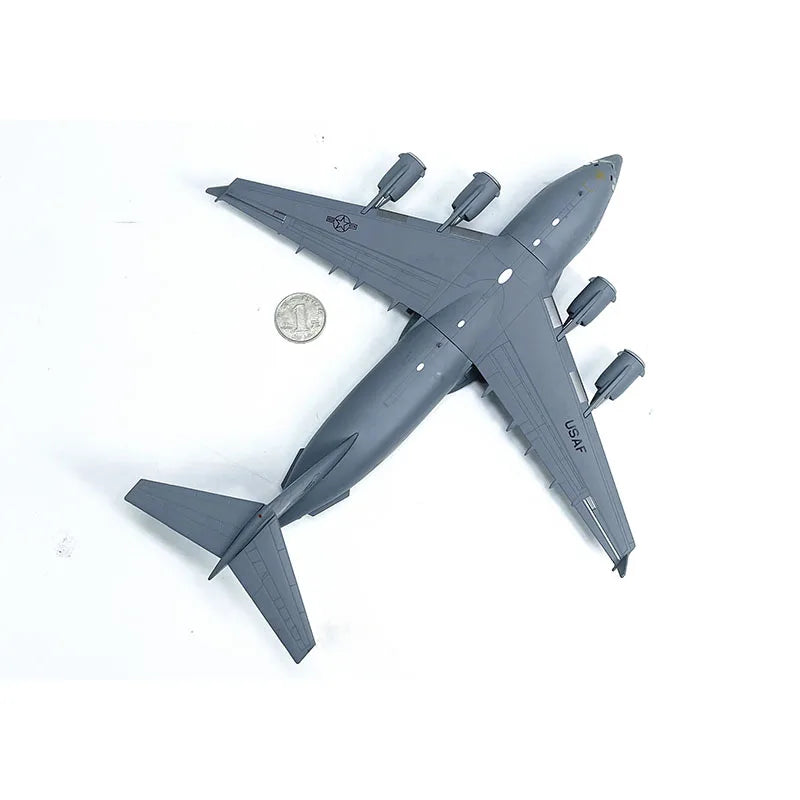 C-17 Globemaster III | Escala 1:200 (~27,4 cm) | En Aleación Metálica | EE. UU. | Aeronave de Transporte Militar para Colección
