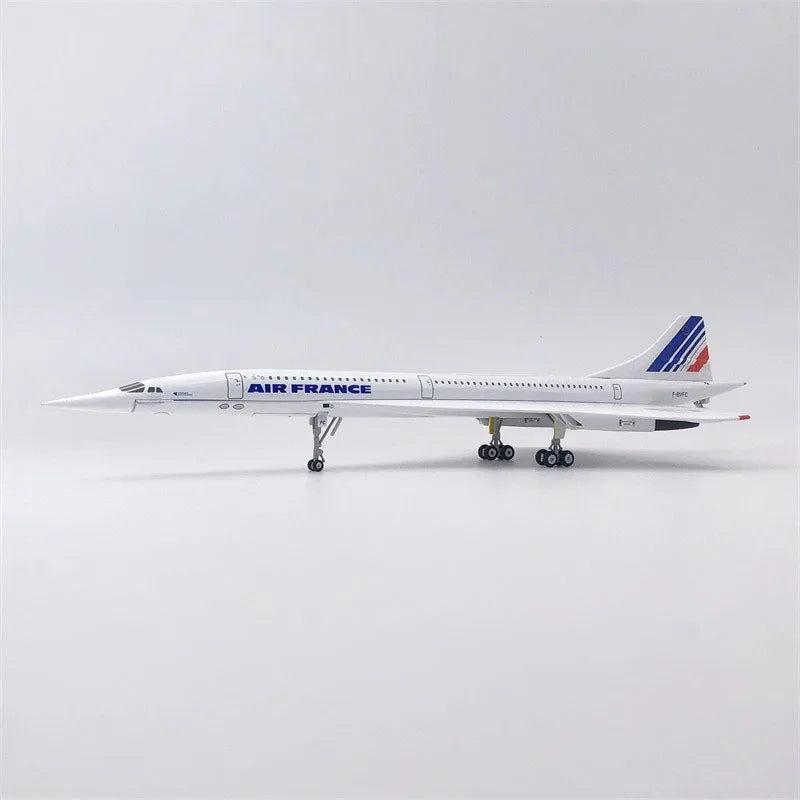 Concorde | Escala 1:200 | En aleación metálica | Francia & Reino Unido | Air France & British Airways