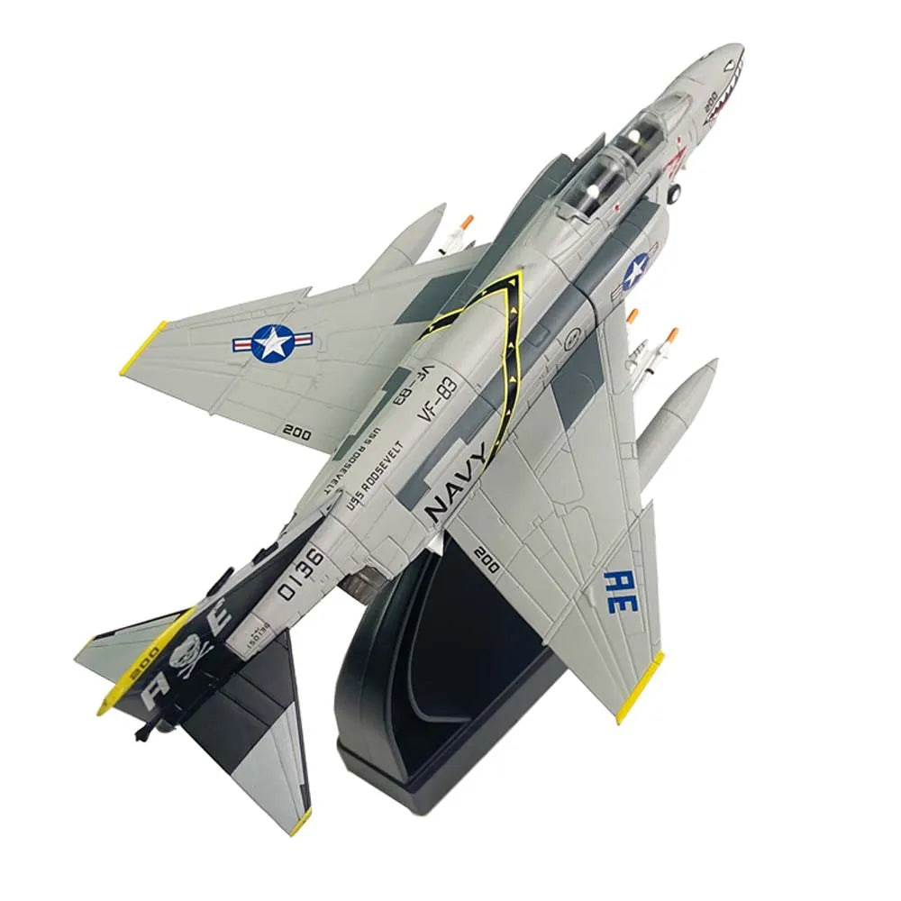 F-4C Phantom II | Escala 1:100 (~21,0 cm) | Aleación Metálica | EE. UU. | Caza para Exhibición y Colección