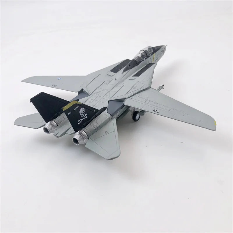 F-14 Tomcat | Escala 1:100 (~19,1 cm) | En Aleación Metálica | EE. UU. | Ala Fija para Exhibició