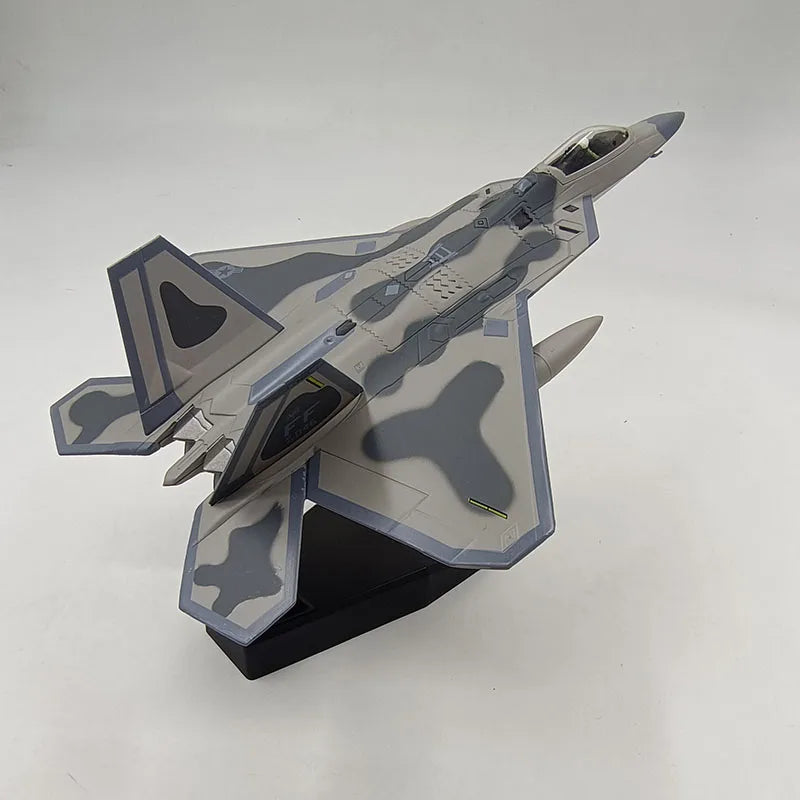 F-22 Raptor | Escala 1:100 (~18,9 cm) | En Aleación Metálica | EE. UU. | Caza de 5ª Generación para Colección