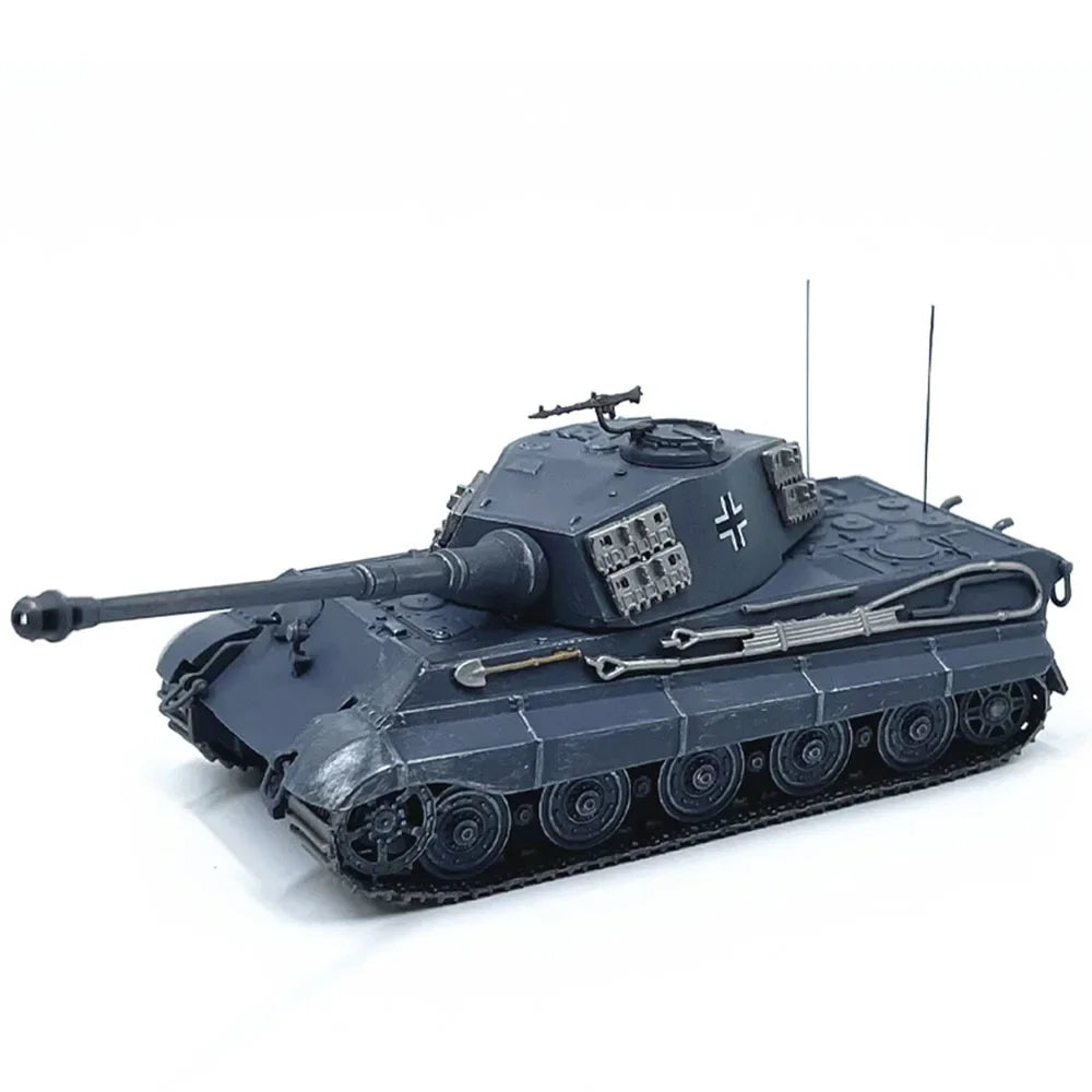 Tiger II (Königstiger) | Escala 1:72 | En Aleación Metálica y Plástico | Alemania | Pintura Gris Militar