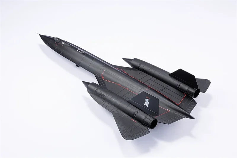 SR-71 Blackbird | Escala 1:72| En Aleación Metálica | EE. UU. | Aeronave de Reconocimiento Estratégico para Colección