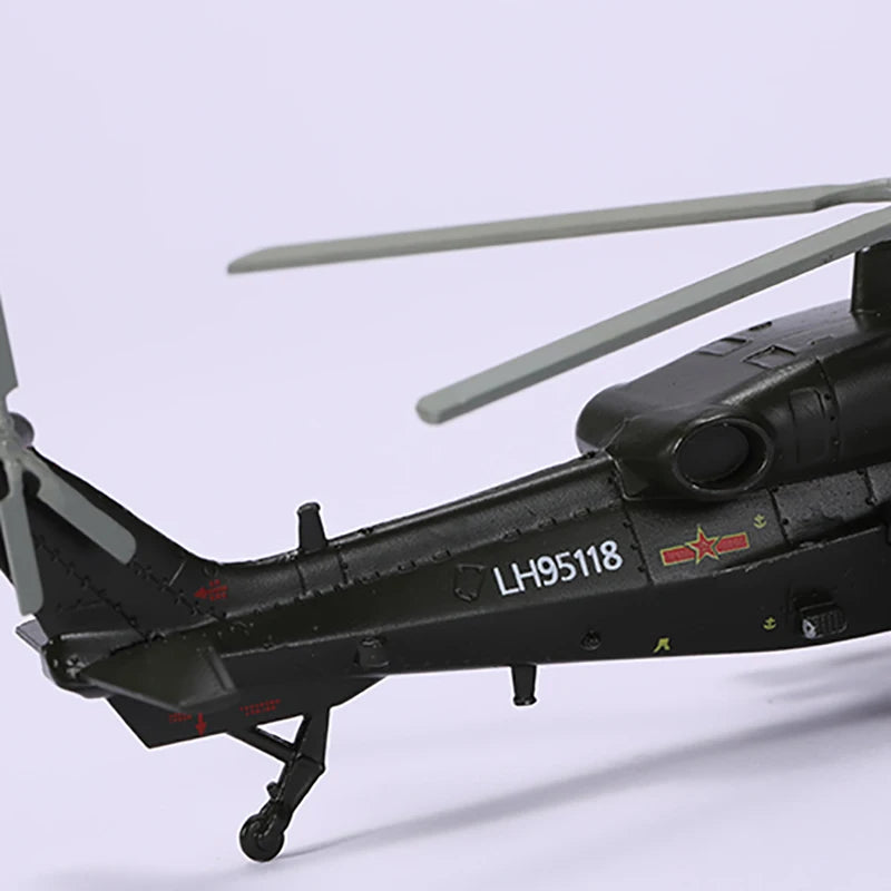 WZ-10 “Zhi Ten” | Escala 1:100 (~19,2 cm) | Aleación Metálica | China | Helicóptero de Ataque, Para Colección