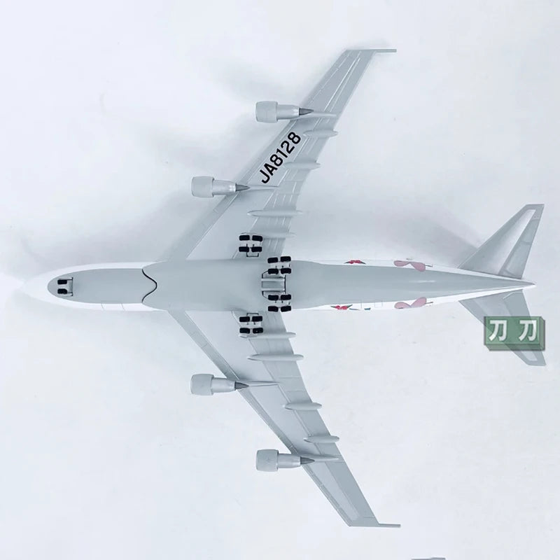 Japan Airlines B747-100 | Escala 1:400 | Aleación metálica | Japón | Para exhibición y decoración