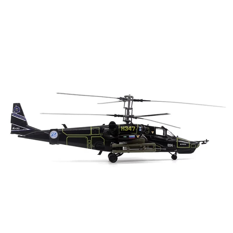 Ka-50 Hokum | Escala 1:72 (~21,0 cm) | Plástico | Rusia | Helicóptero de Ataque, Modelo Finalizado para Colección