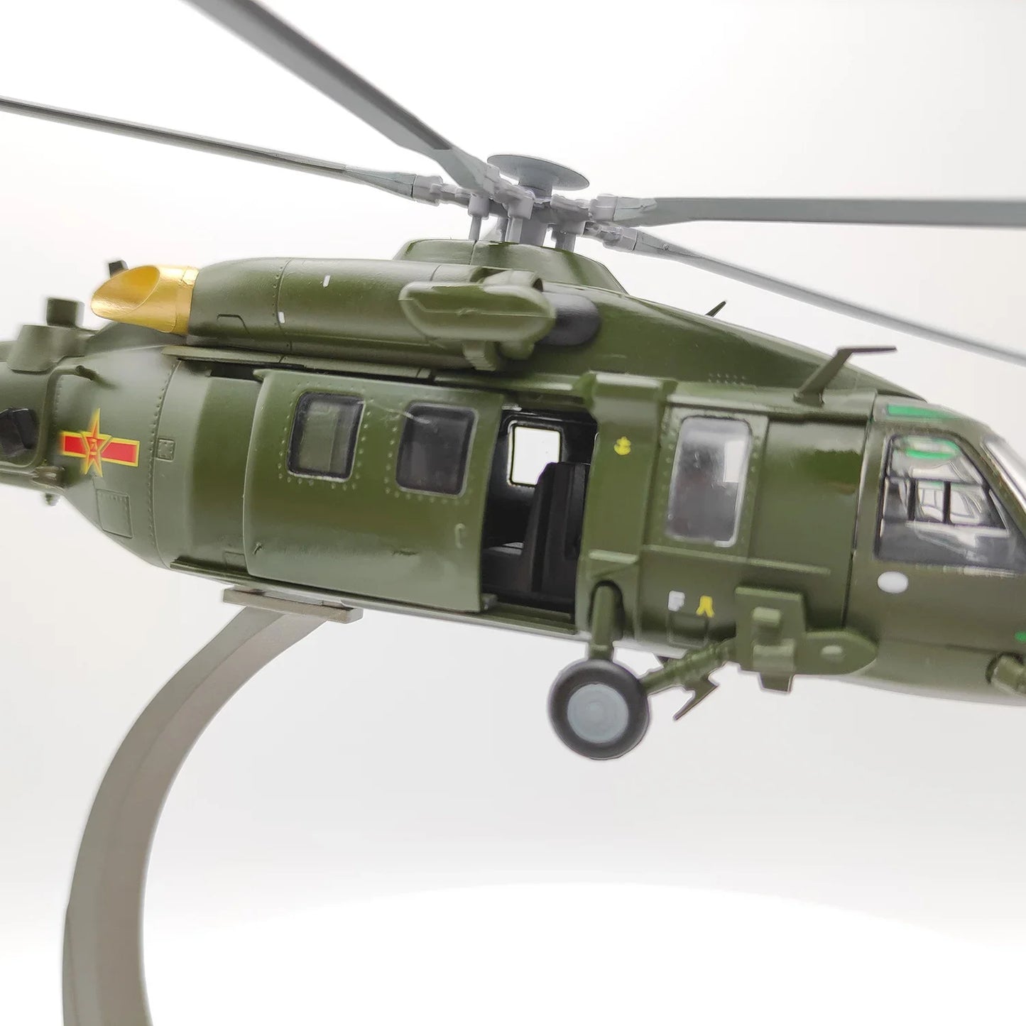 Z-20 | Escala 1:72 | En Aleación Metálica | China | Helicóptero Utilitario Táctico para Colección