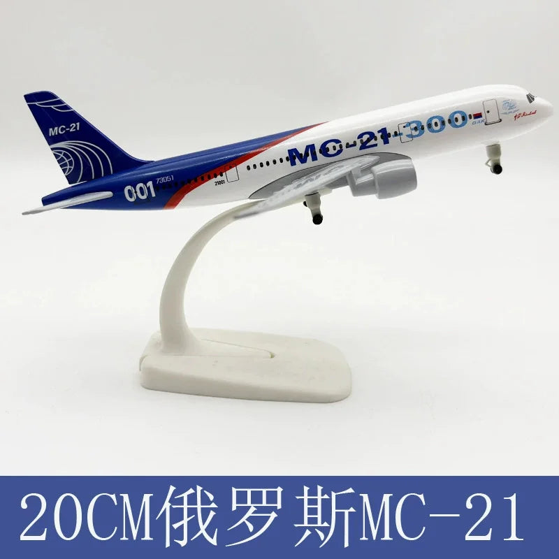 Boeing 787 / Airbus A350 / Airbus A330 | Escala 1:400 (~20,0 cm) | De aleación metálica | EE. UU. / Europa | Aeronave comercial, modelo de colección