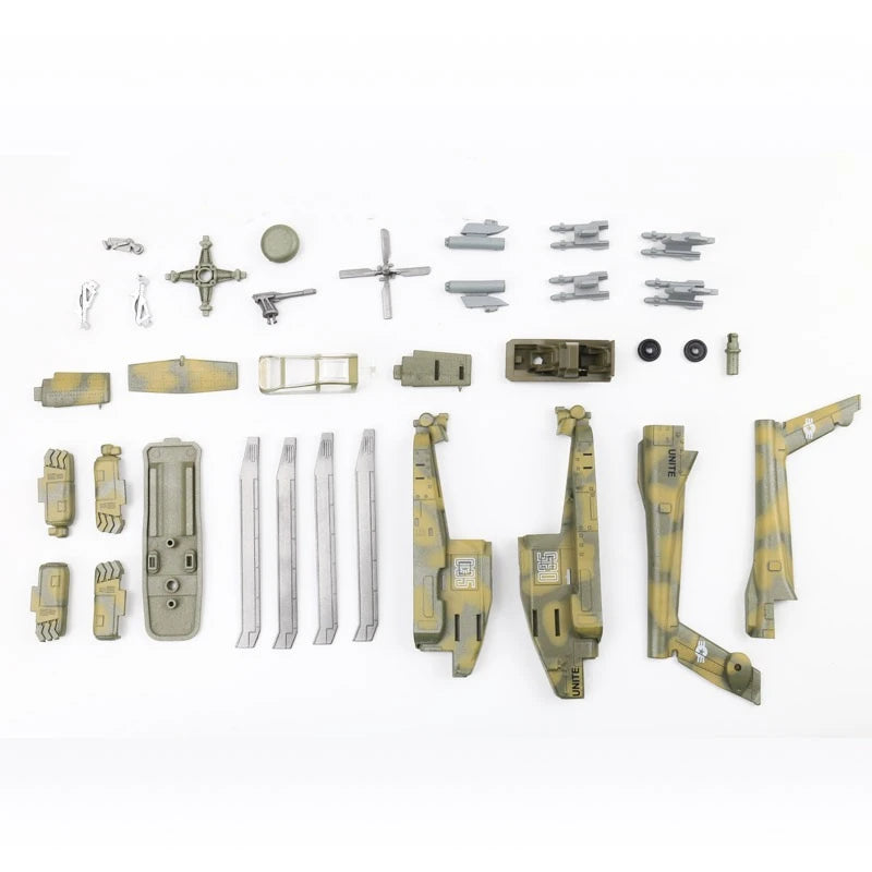 AH-64 | Escala 1:72 (25cm x 20cm) | Versión Estándar en Plástico