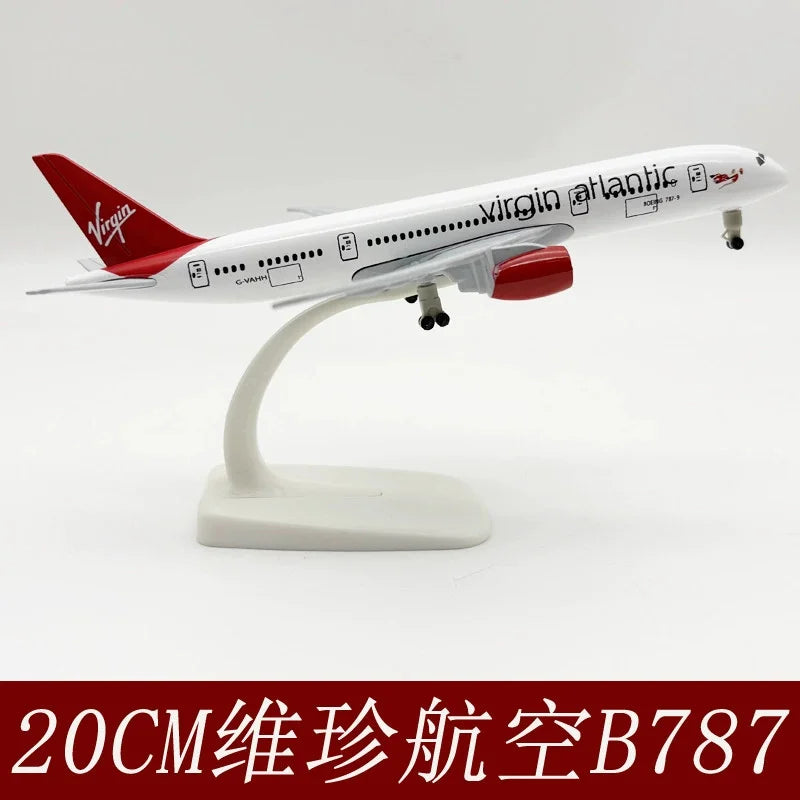 Boeing 787 / Airbus A350 / Airbus A330 | Escala 1:400 (~20,0 cm) | De aleación metálica | EE. UU. / Europa | Aeronave comercial, modelo de colección