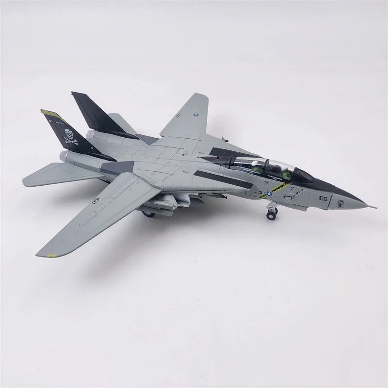 F-14 Tomcat | Escala 1:100 (~19,1 cm) | En Aleación Metálica | EE. UU. | Ala Fija para Exhibició