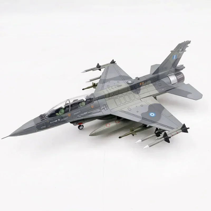 F-16D Fighting Falcon | Escala 1:72 | Em Liga Metálica | Grécia | Caça da Força Aérea