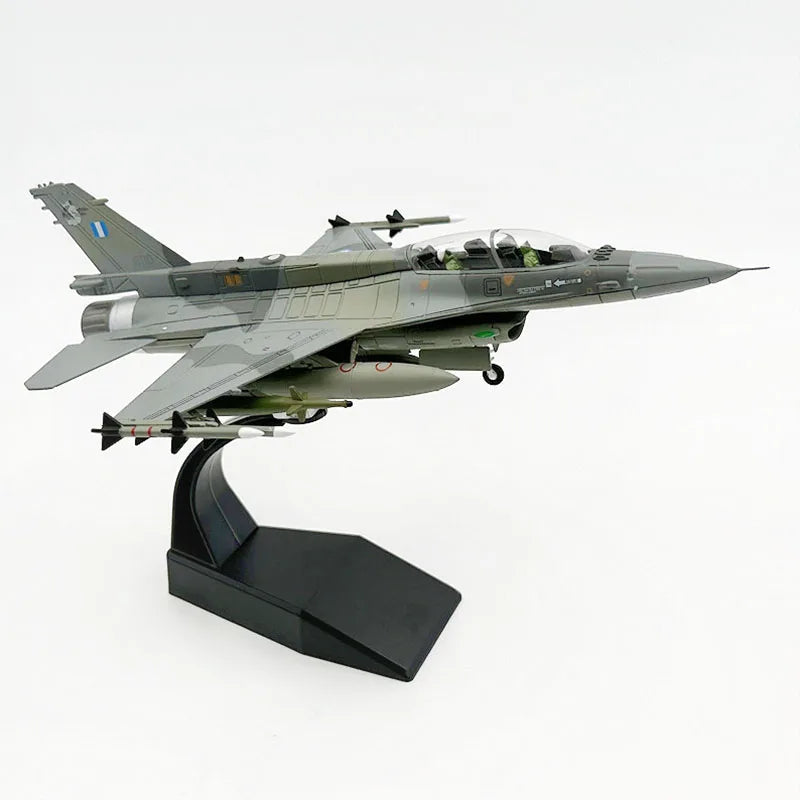 F-16D Fighting Falcon | Escala 1:72 | Em Liga Metálica | Grécia | Caça da Força Aérea