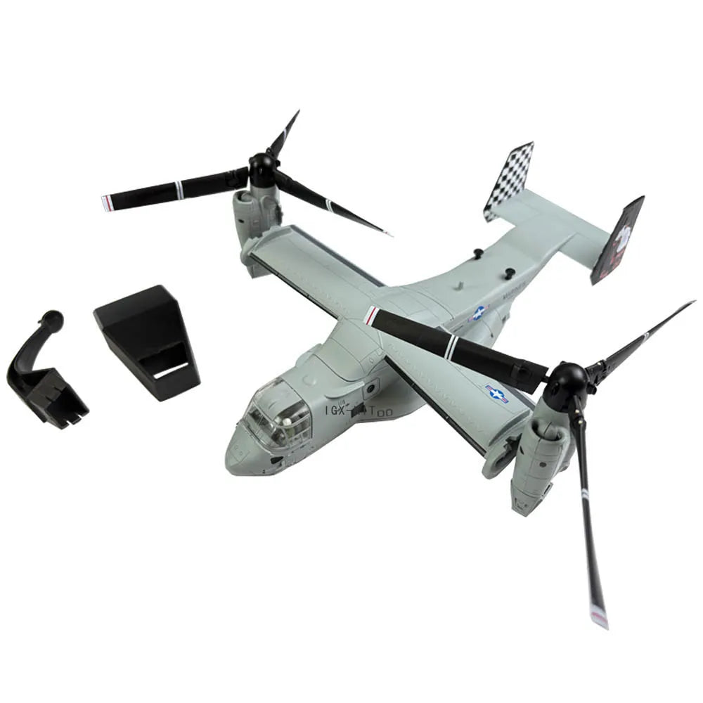 Boeing Bell V-22 Osprey | Escala 1:72 (~24,5 cm) | Aleación Metálica | EE. UU. | Ala Giratoria, Helicóptero de Transporte Anfibio