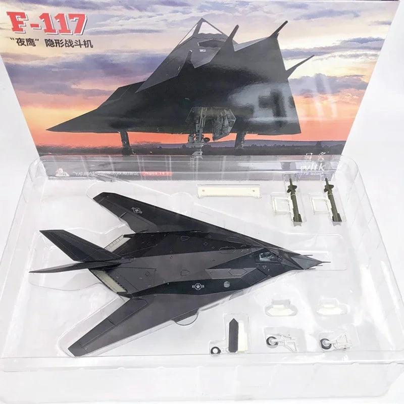 F-117A Nighthawk | Escala 1:72 (~28,0 cm) | En Aleación Metálica | EE. UU. | Bombardero Stealth USAF