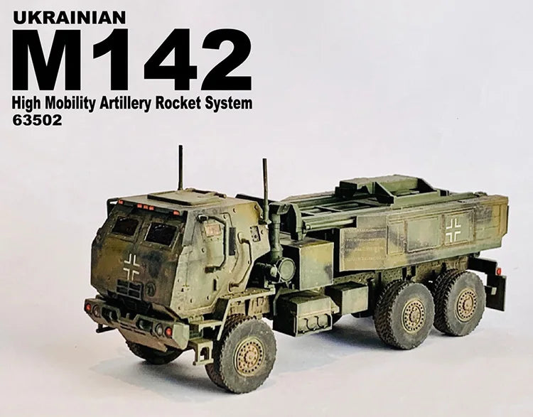 M142 Lanzador de Cohetes de Alta Movilidad | Escala 1:72 (~19,4 cm) | Plástico | EE. UU. | Producto terminado para colección, modelo de Ucrania