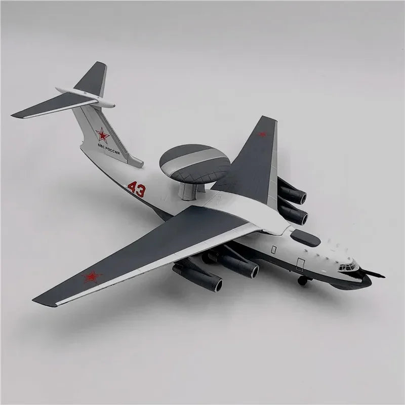 A-50 Mainstay | Escala 1:200 | En Plástico | Rusia | Aeronave de Alerta Temprano (AEW&C) para Colección