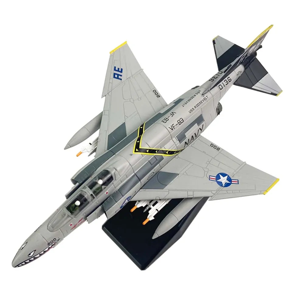F-4C Phantom II | Escala 1:100 (~21,0 cm) | Aleación Metálica | EE. UU. | Caza para Exhibición y Colección