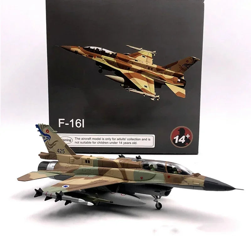 F-16I Sufa | Escala 1:72 (~22,2 cm) | Aleación Metálica | EE. UU. | Para Exhibición y Colección