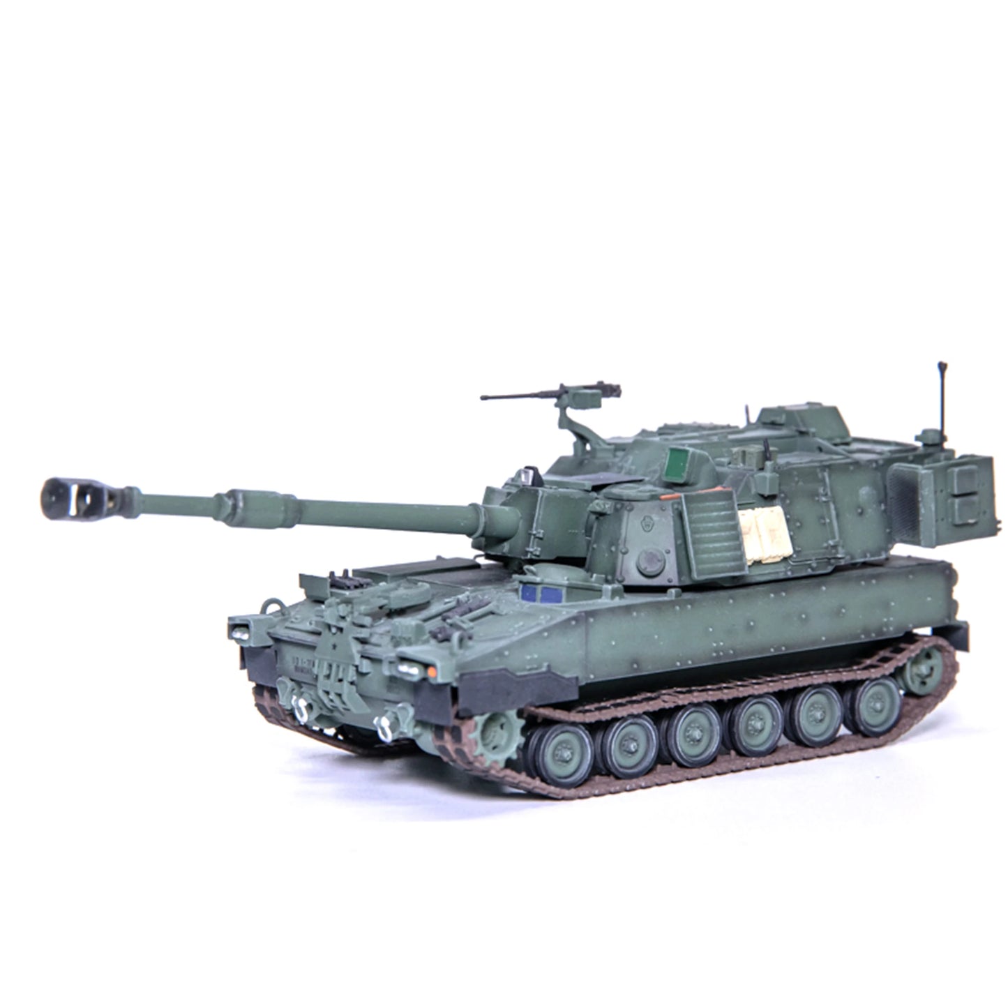 M109A7 Obús Autopropulsado | Escala 1:72 (~17,0 cm) | Plástico | EE. UU. | Camuflaje Verde, Modelo Estático de Colección