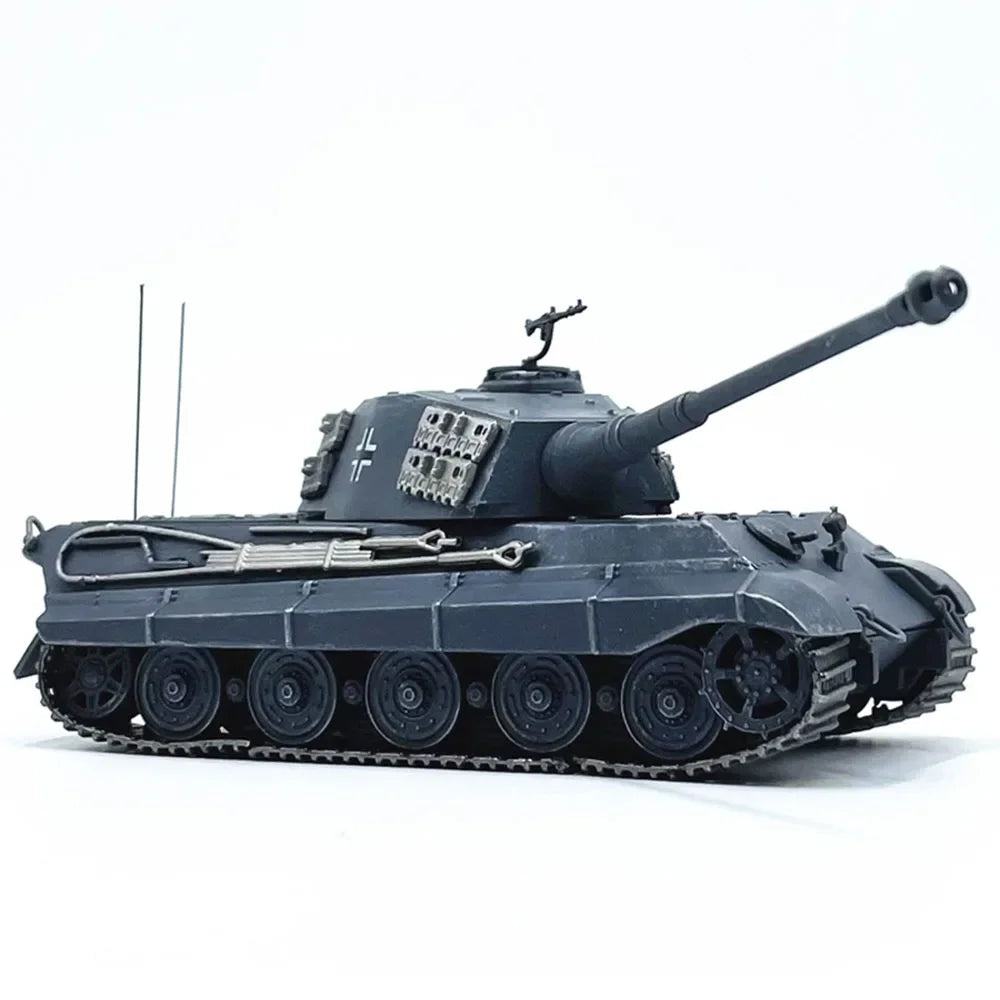 Tiger II (Königstiger) | Escala 1:72 | En Aleación Metálica y Plástico | Alemania | Pintura Gris Militar