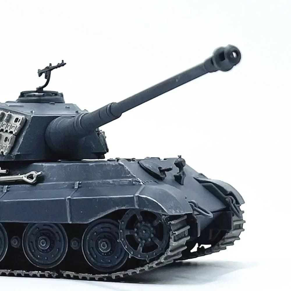 Tiger II (Königstiger) | Escala 1:72 | En Aleación Metálica y Plástico | Alemania | Pintura Gris Militar