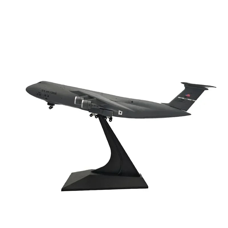C-5 Galaxy | Escala 1:400 (~21,7 cm) | En Aleación Metálica | EE. UU. | Aeronave de Transporte Estratégico para Exhibición