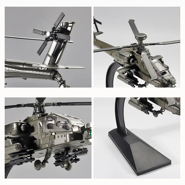 AH-64 Apache | Escala 1:32 (~16,5 cm) | Aleación Metálica | EE. UU. | Helicóptero de Ataque