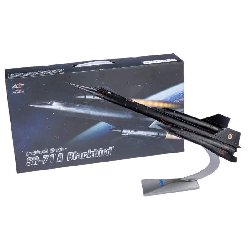 SR-71 Blackbird | Escala 1:72| En Aleación Metálica | EE. UU. | Aeronave de Reconocimiento Estratégico para Colección
