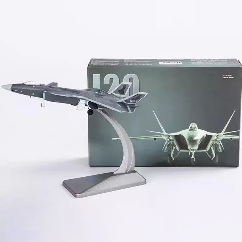 J-20 Fire Fang | Escala 1:144 (~12,5 cm) | Aleación Metálica | China | Caza, Modelo de Aeronave Militar