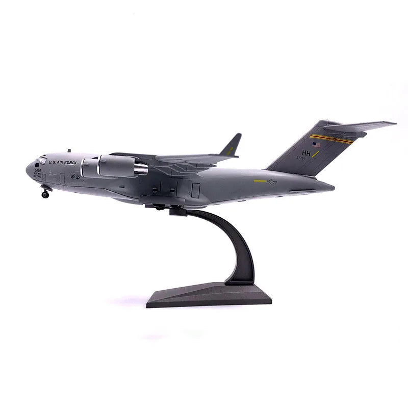 C-17 Globemaster III | Escala 1:200 (~27,4 cm) | En Aleación Metálica | EE. UU. | Aeronave de Transporte Militar para Colección