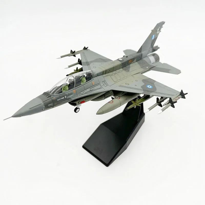 F-16D Fighting Falcon | Escala 1:72 | Em Liga Metálica | Grécia | Caça da Força Aérea