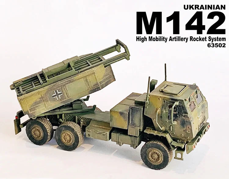 M142 Lanzador de Cohetes de Alta Movilidad | Escala 1:72 (~19,4 cm) | Plástico | EE. UU. | Producto terminado para colección, modelo de Ucrania