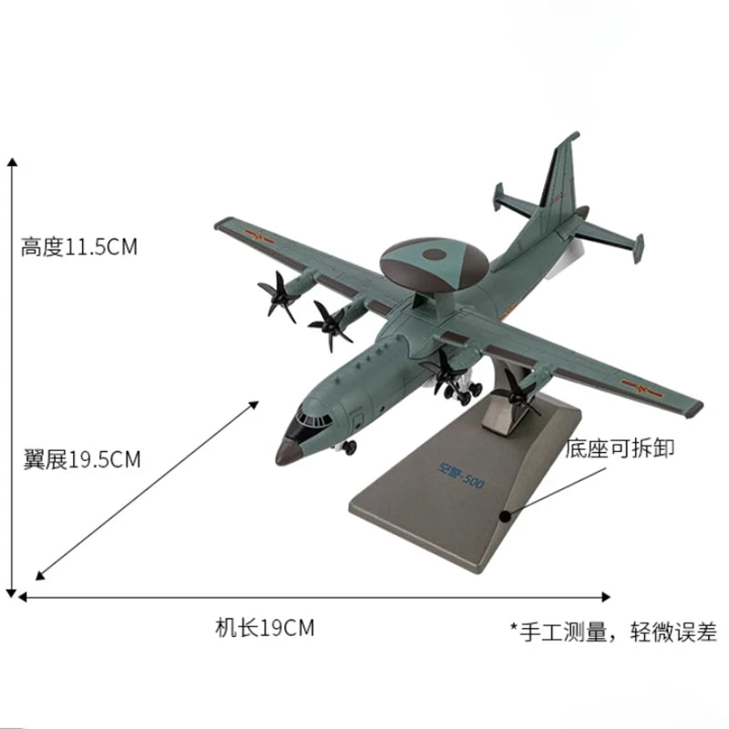 KJ-500 AEW&C | Escala 1:200 | En aleación metálica | China | Aeronave de Alerta Temprana y Control Aéreo