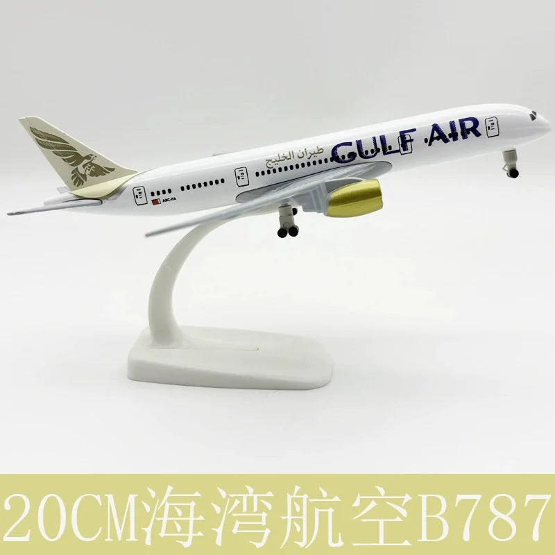 Boeing 787 / Airbus A350 / Airbus A330 | Escala 1:400 (~20,0 cm) | De aleación metálica | EE. UU. / Europa | Aeronave comercial, modelo de colección