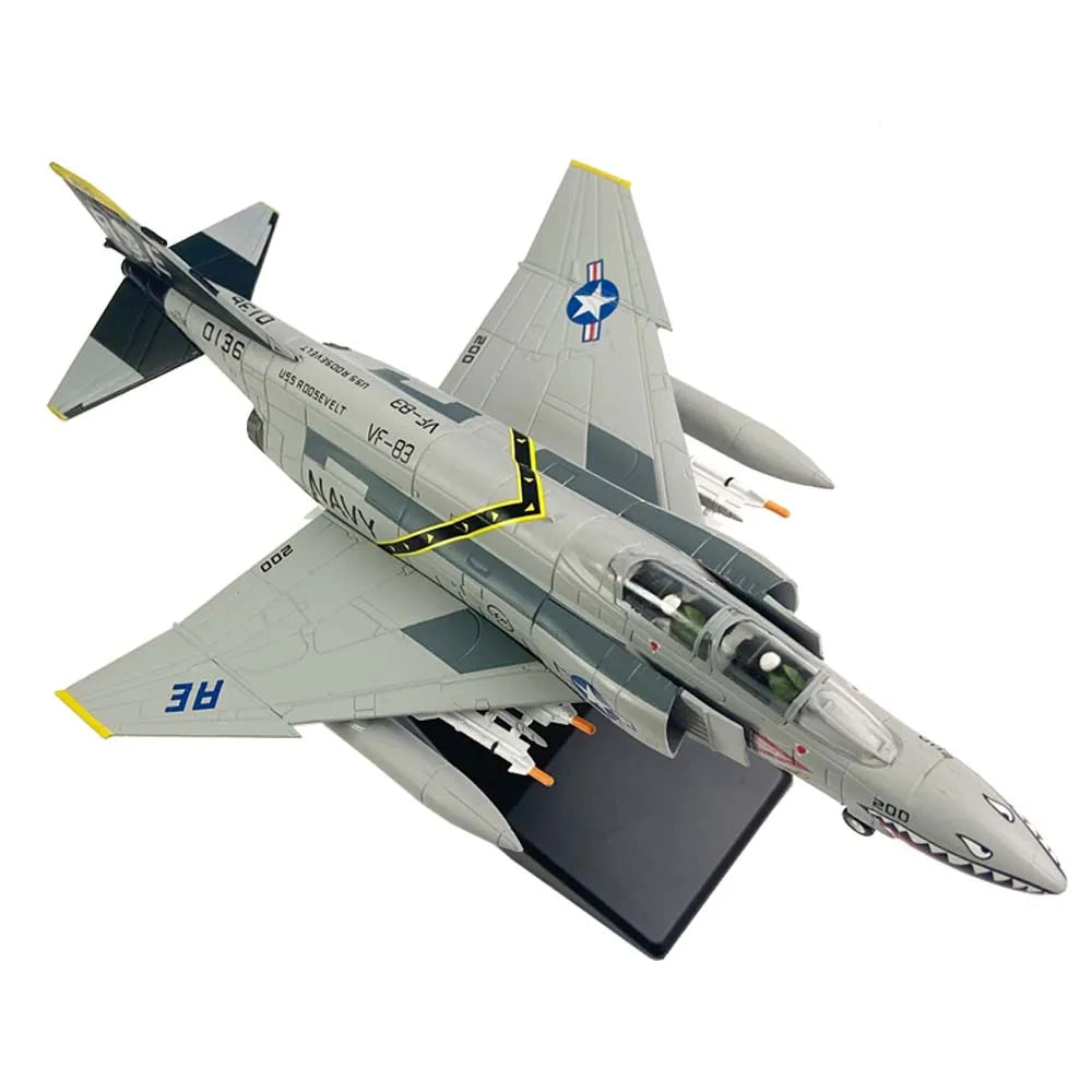 F-4C Phantom II | Escala 1:100 (~21,0 cm) | Aleación Metálica | EE. UU. | Caza para Exhibición y Colección