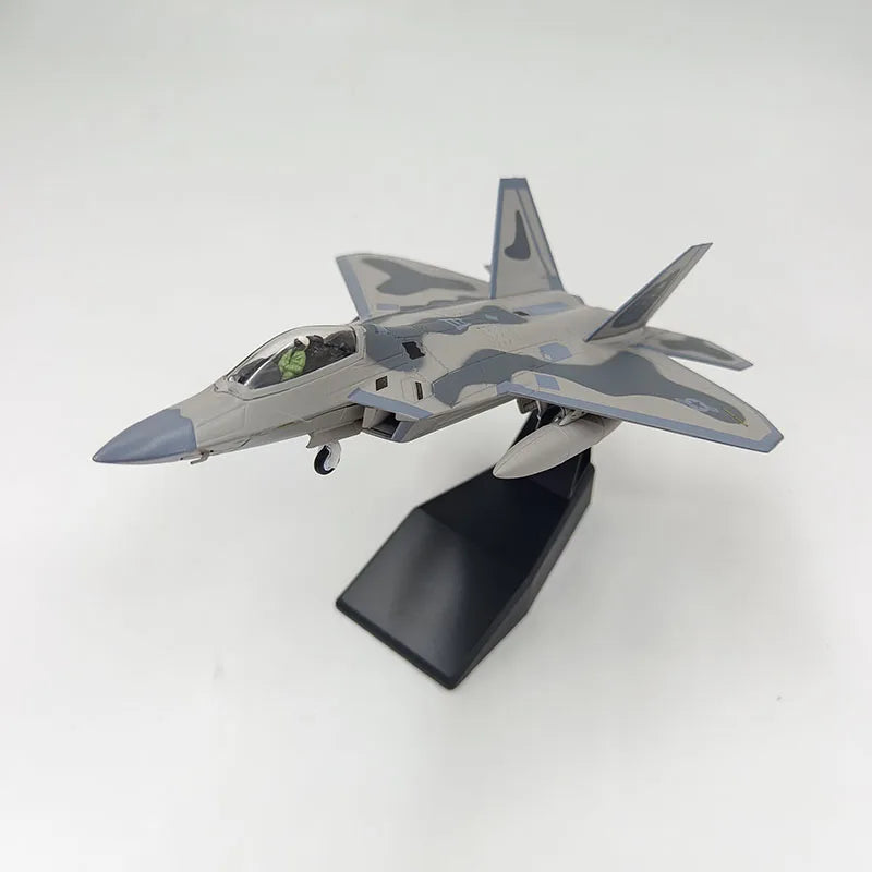 F-22 Raptor | Escala 1:100 (~18,9 cm) | En Aleación Metálica | EE. UU. | Caza de 5ª Generación para Colección