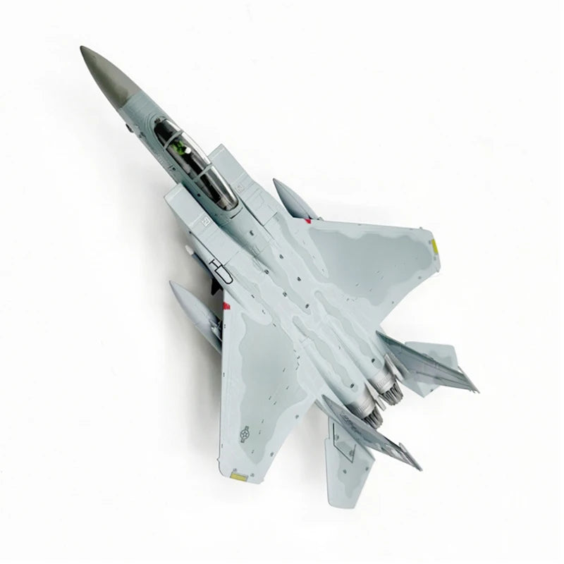 F-15C Eagle | Escala 1:100| En Aleación Metálica | EE. UU. | Caza Militar con Pintura de Tiburón