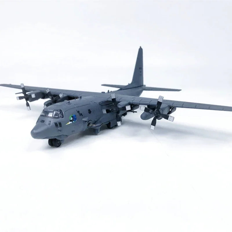Lockheed AC-130H Gunship | Escala 1:200 | En aleación metálica | EE. UU. | Aeronave de apoyo aéreo armado
