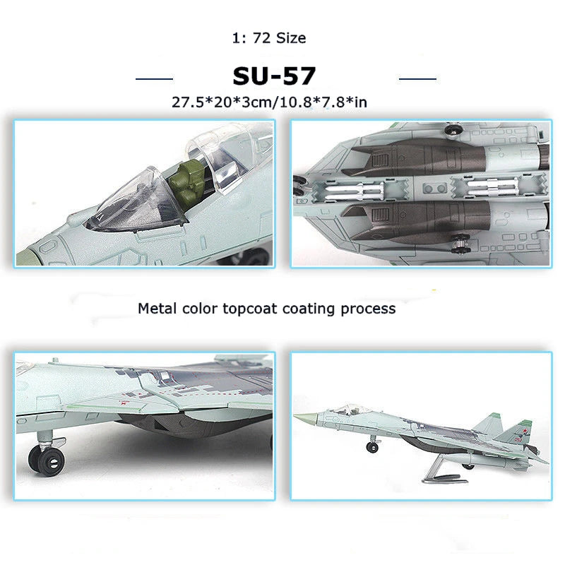 F-14 Tomcat | Escala 1:72 (27cm x 27cm) | Alas Móviles | Versión Estándar en Plástico