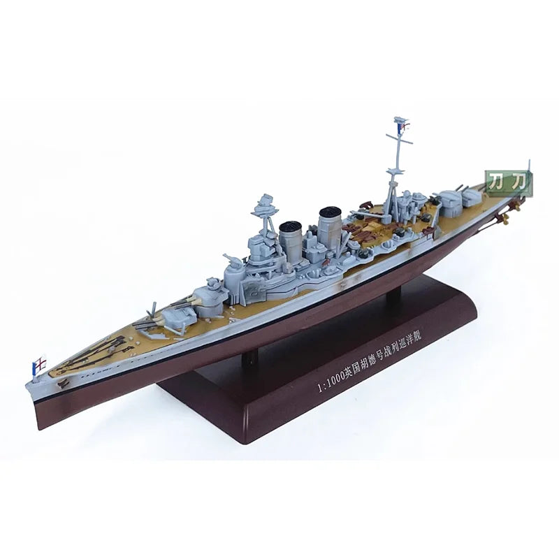 HMS Hood | Escala 1:1000 (~27,0 cm) | Aleación Metálica | Reino Unido | Para Colección y Exhibición