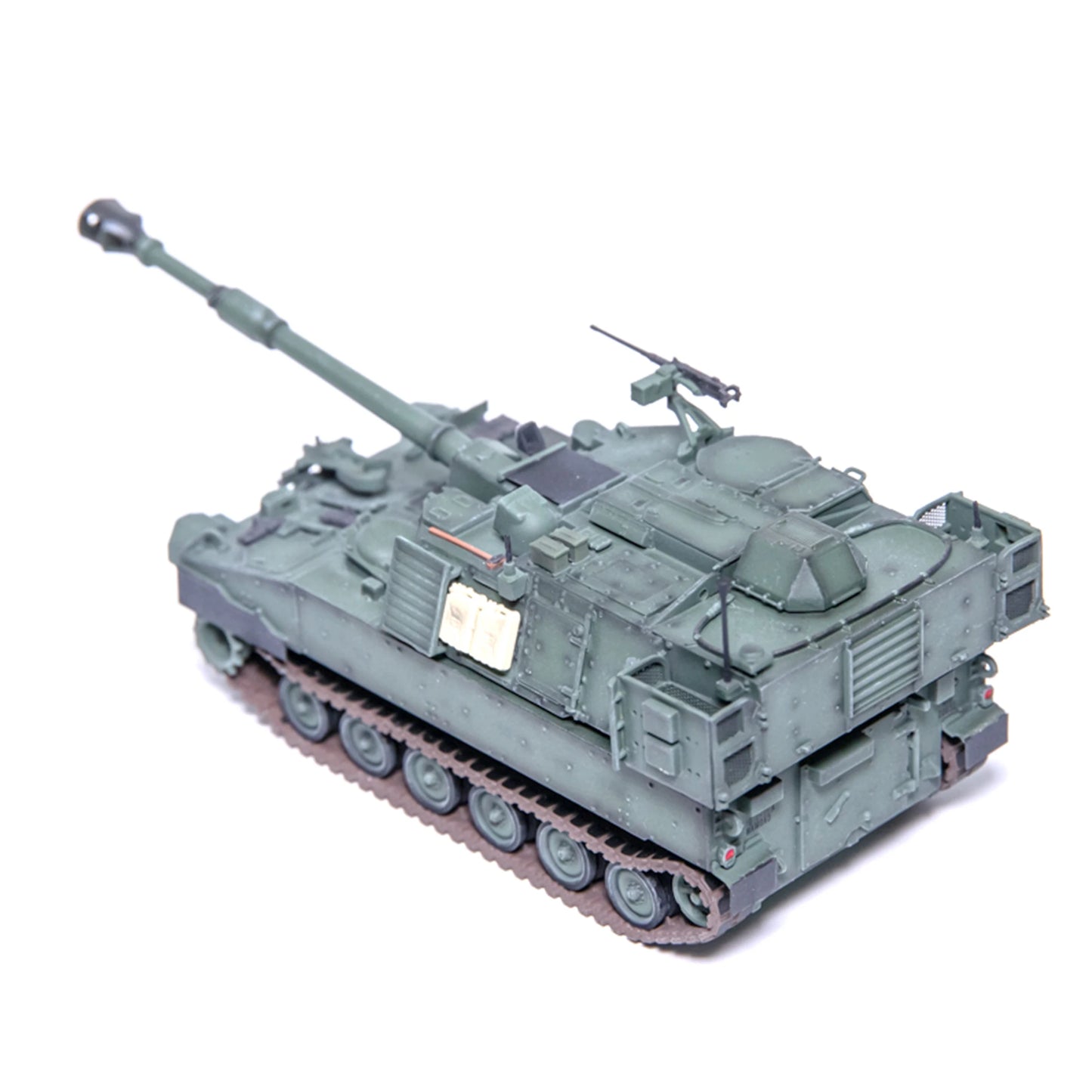 M109A7 Obús Autopropulsado | Escala 1:72 (~17,0 cm) | Plástico | EE. UU. | Camuflaje Verde, Modelo Estático de Colección